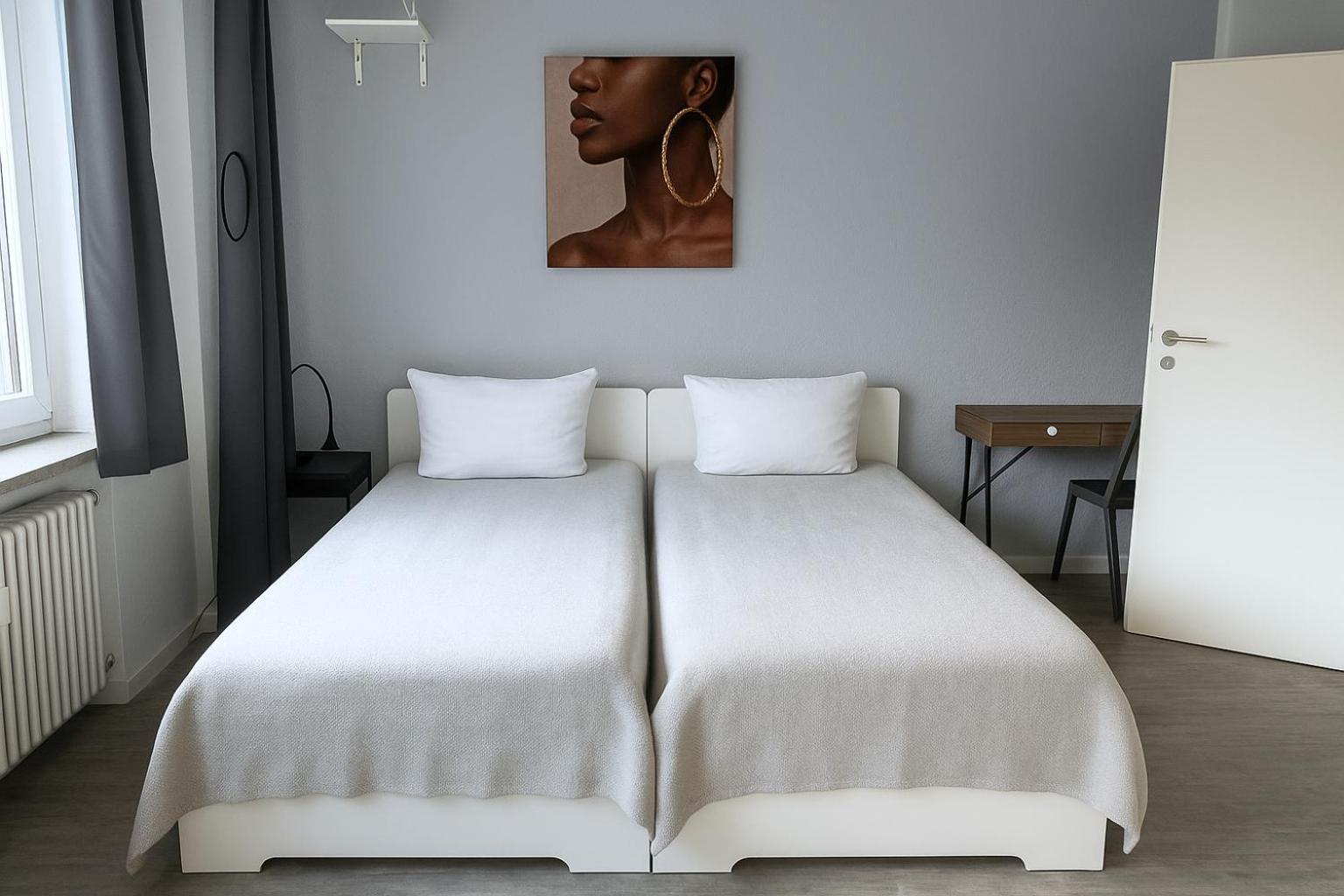 Vaz Apartments Essen, Kueche, Wlan, Tv, Netflix, Ca 15 Min Messe U Hbf Exterior foto